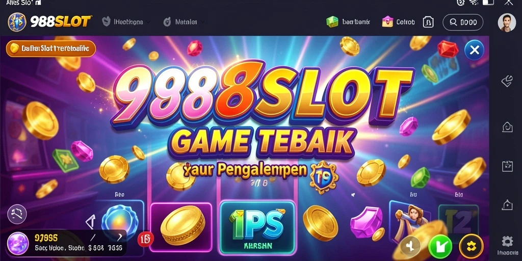 Tampilan menarik dari gameplay 988SLOT dengan berbagai pilihan slot.