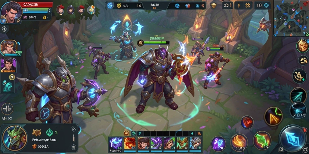 Tangkapan layar utama gameplay CADAS138 yang penuh aksi.