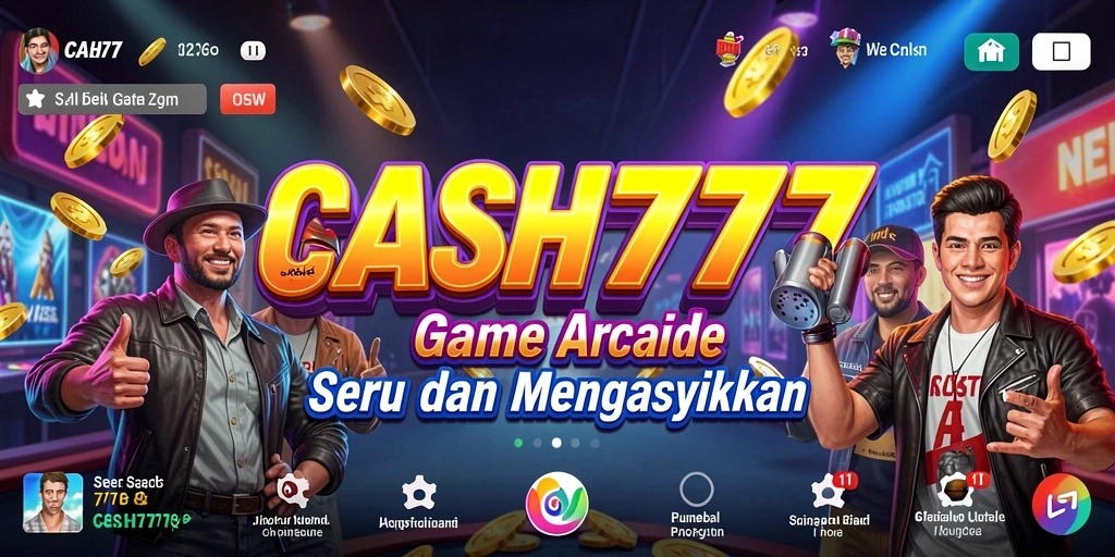 Tampilan gameplay seru dan penuh tantangan dari CASH777.