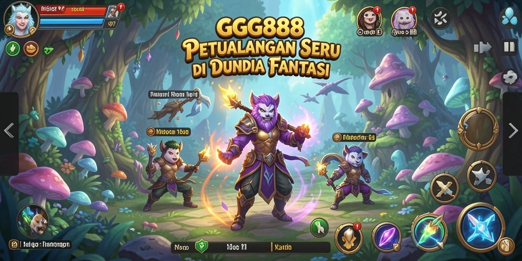 Tampilan gameplay GGG888 yang menarik dan penuh petualangan.