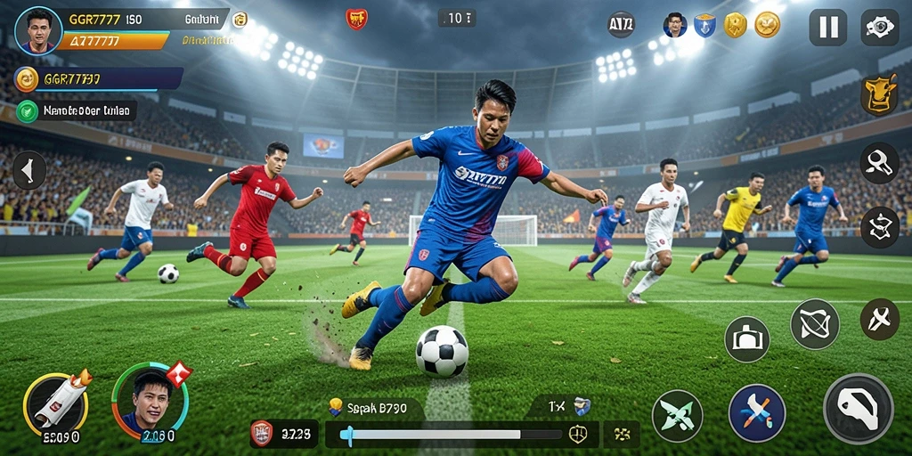 Tampilan gameplay GGR7777 yang menegangkan dan seru.