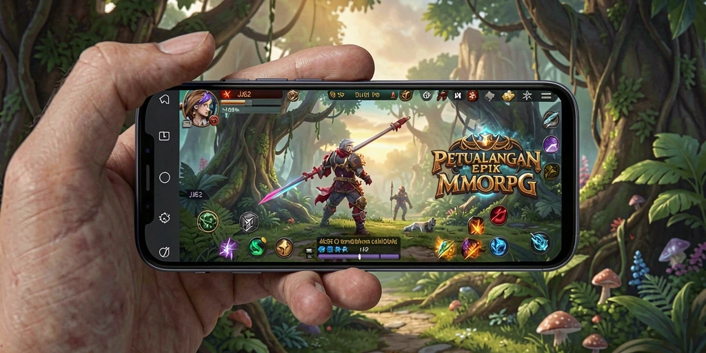 Gameplay MMO yang mendebarkan dan dunia yang kaya detail.
