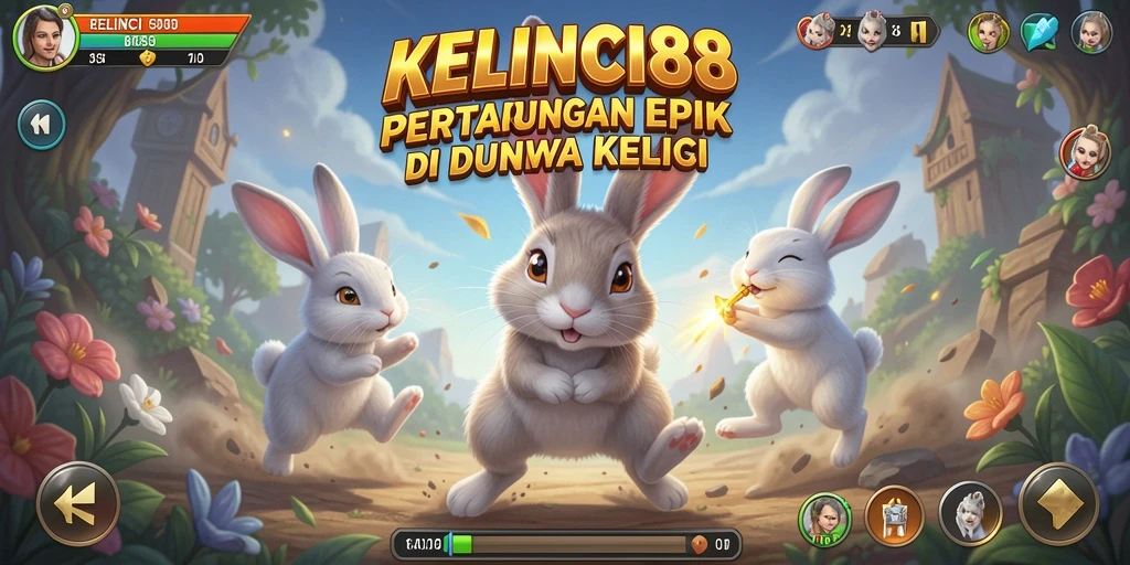 Gameplay KELINCI88 penuh aksi dan tantangan menarik.