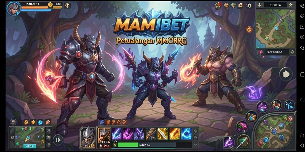 Gameplay seru di dunia fantasi MAMIBET dengan petualangan tak terbatas.