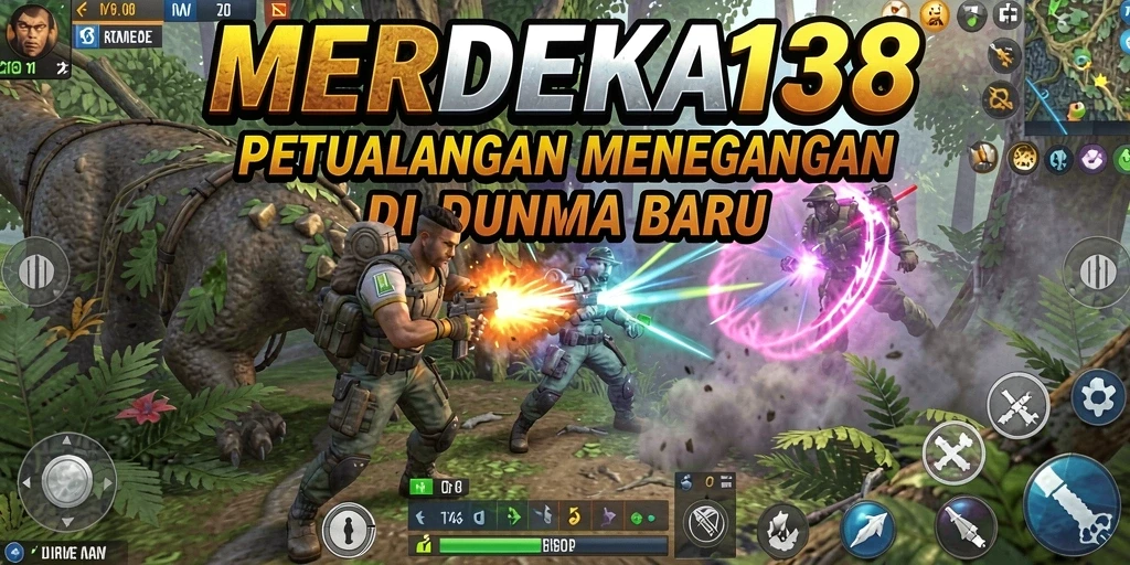 Tampilan gameplay petualangan di MERDEKA138 yang mendebarkan.