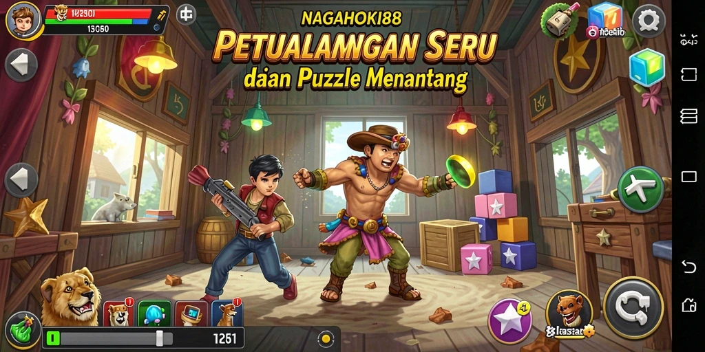 Tangkapan layar NAGAHOKI88 menunjukkan gameplay Puzzle yang menarik.