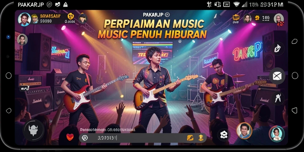 Screenshot PAKARJP menampilkan gameplay yang seru dan interaktif.