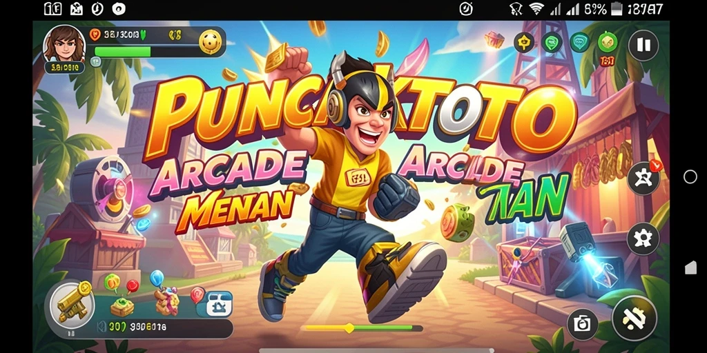 Screenshot menampilkan gameplay seru dan menantang dari PUNCAKTOTO.