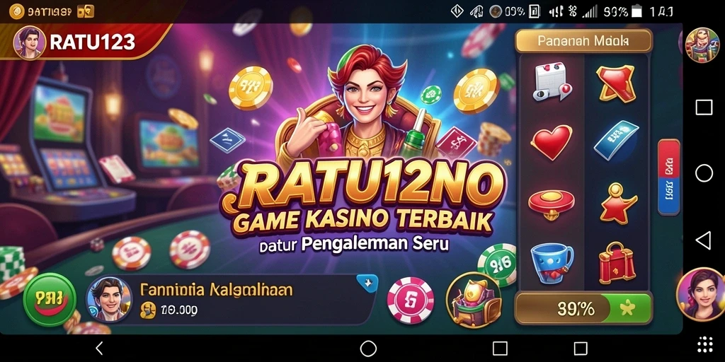 Tampilan gameplay menarik dari RATU123 yang mengasyikkan.