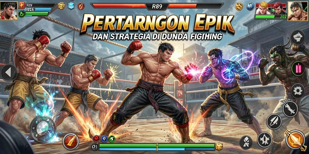 Gameplay intens RR89 yang menyegarkan dan penuh aksi Fighting.
