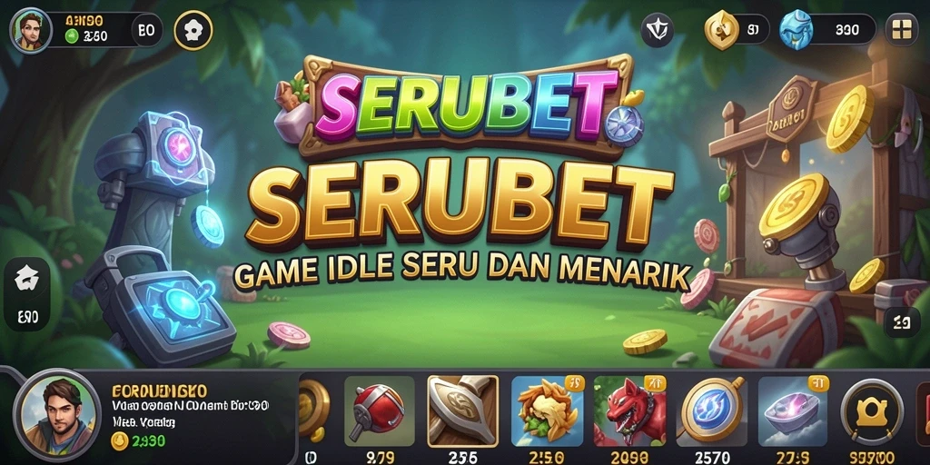 Tampilan gameplay SERUBET yang memukau dan menawan.
