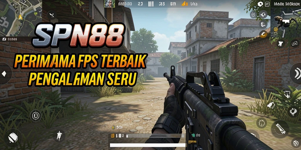 Screenshot menampilkan gameplay FPS seru dengan aksi tembak-menembak intens.