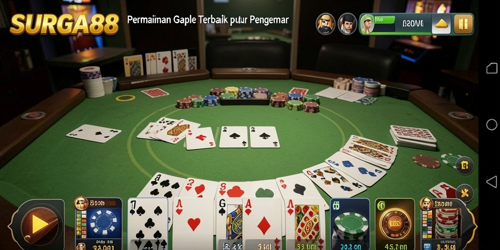 Tampilan gameplay seru dan interaktif dari SURGA88.