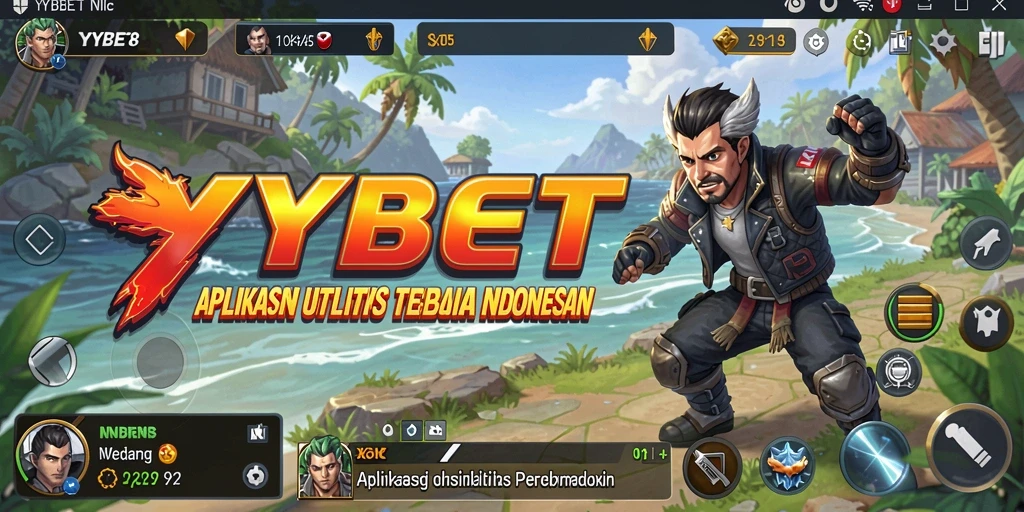 Screenshot menunjukkan tampilan antarmuka YYBET yang intuitif dan fitur yang beragam.